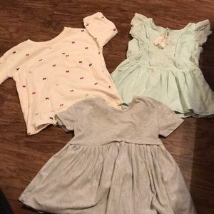 Little Girl’s tops - size small - 6-7